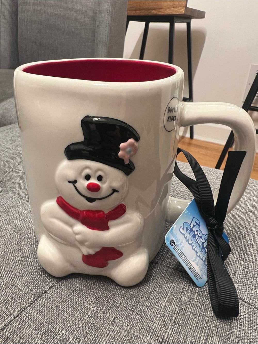 Rae Dunn frosty the Snowman Ceramic Mug